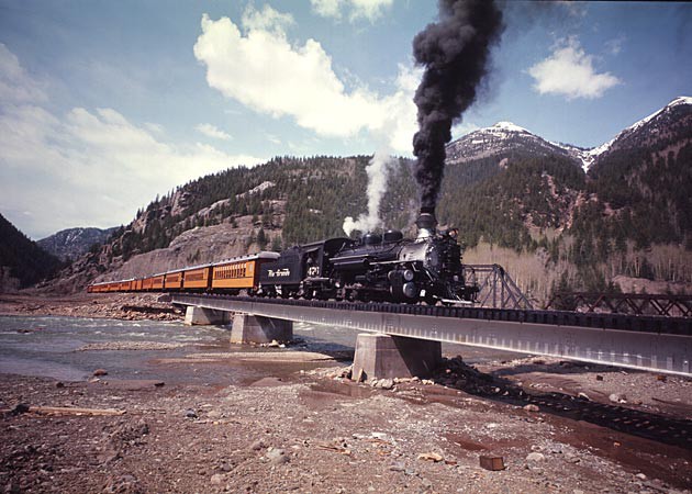 The Durango & Silverton Narrow Gauge Train